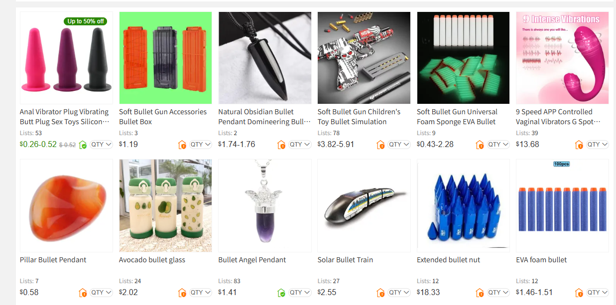 Vibrating Bullet Vibrators